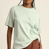 Camiseta de Algodón Egipcio Verde