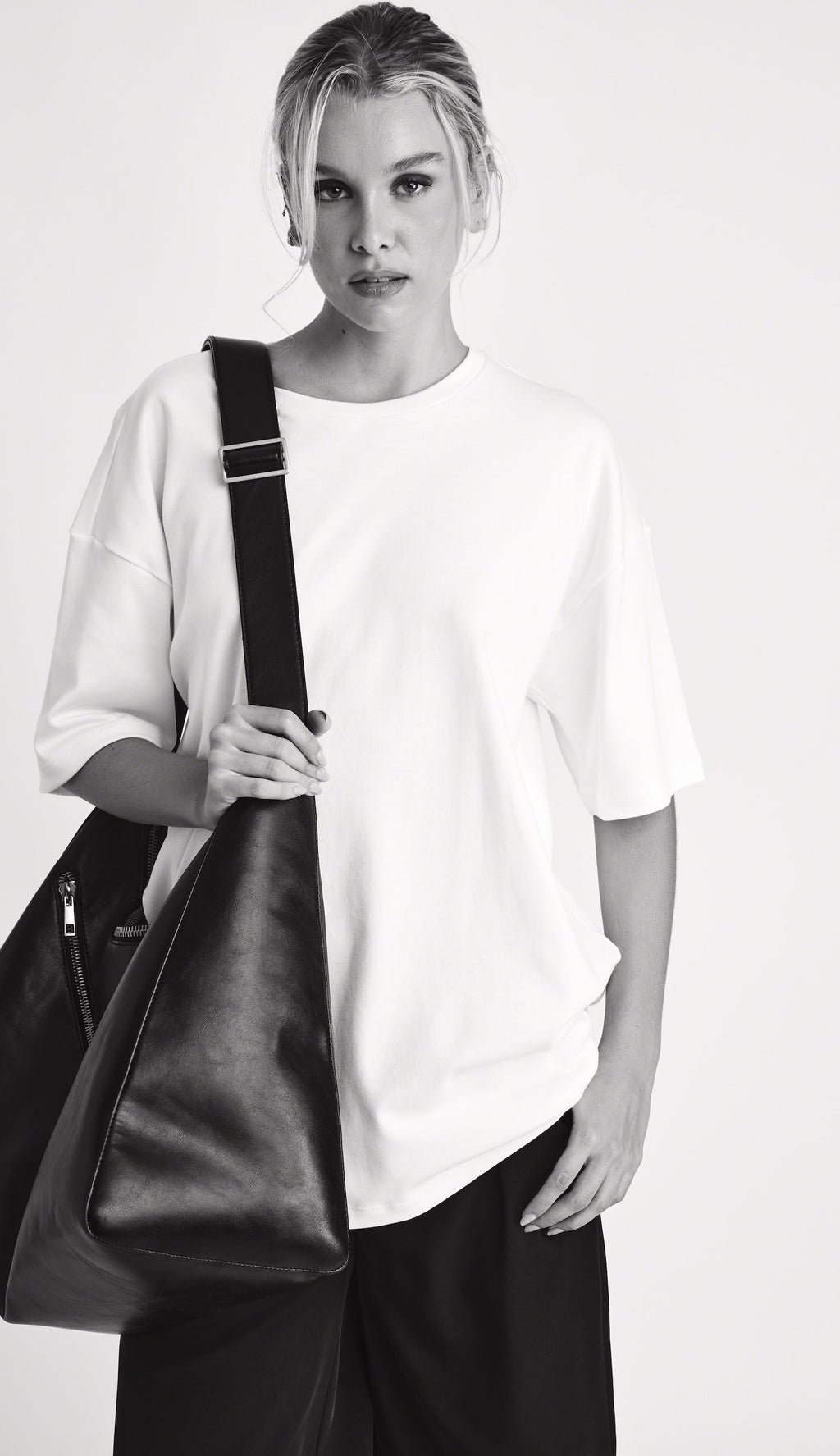 Camiseta de Algodón Egipcio Off White