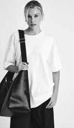 Camiseta de Algodón Egipcio Off White