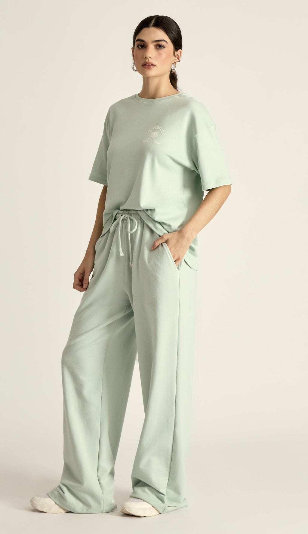 Camiseta de Algodón Egipcio Acqua