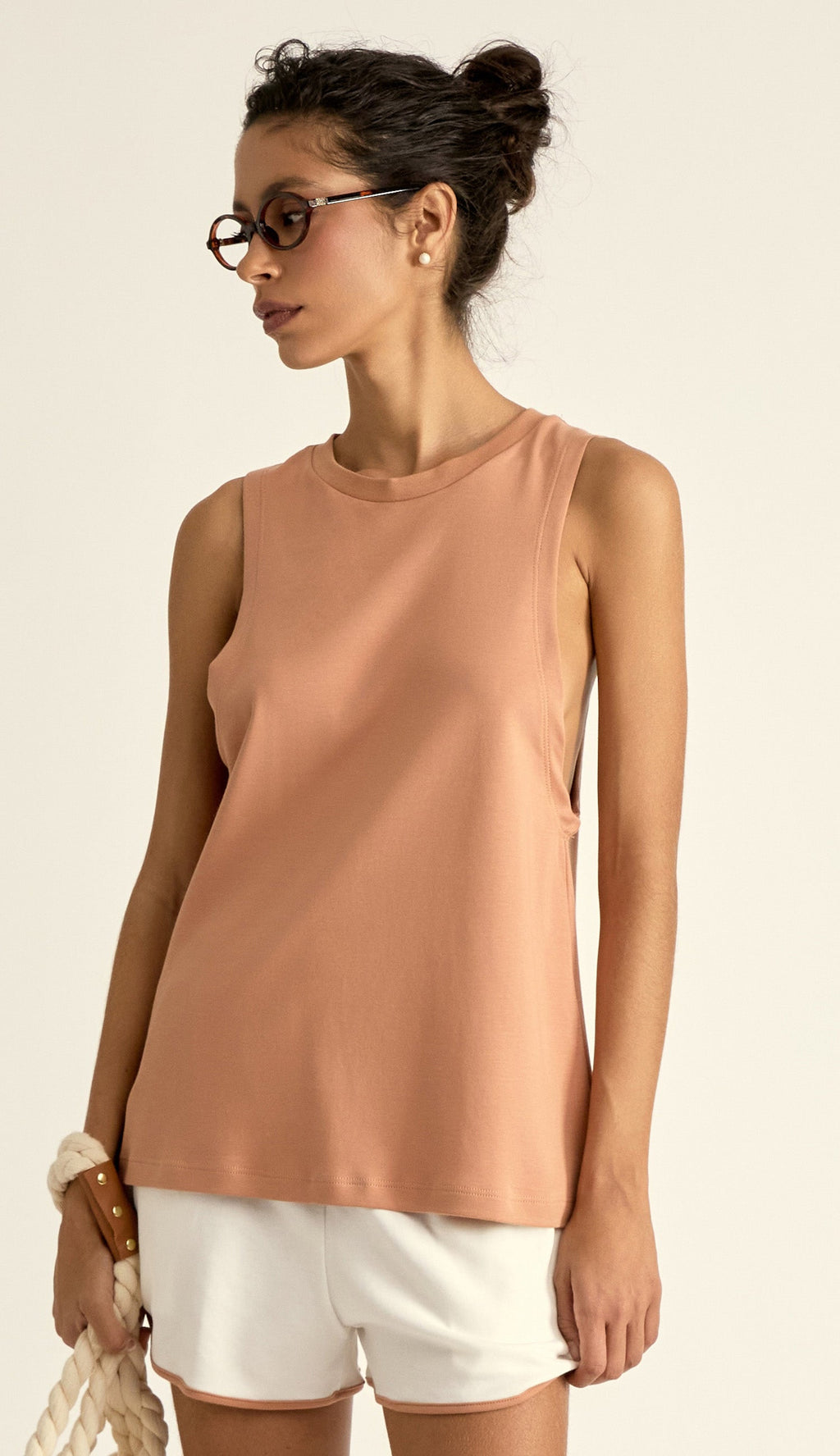 Remera Ilonka Color Mocha