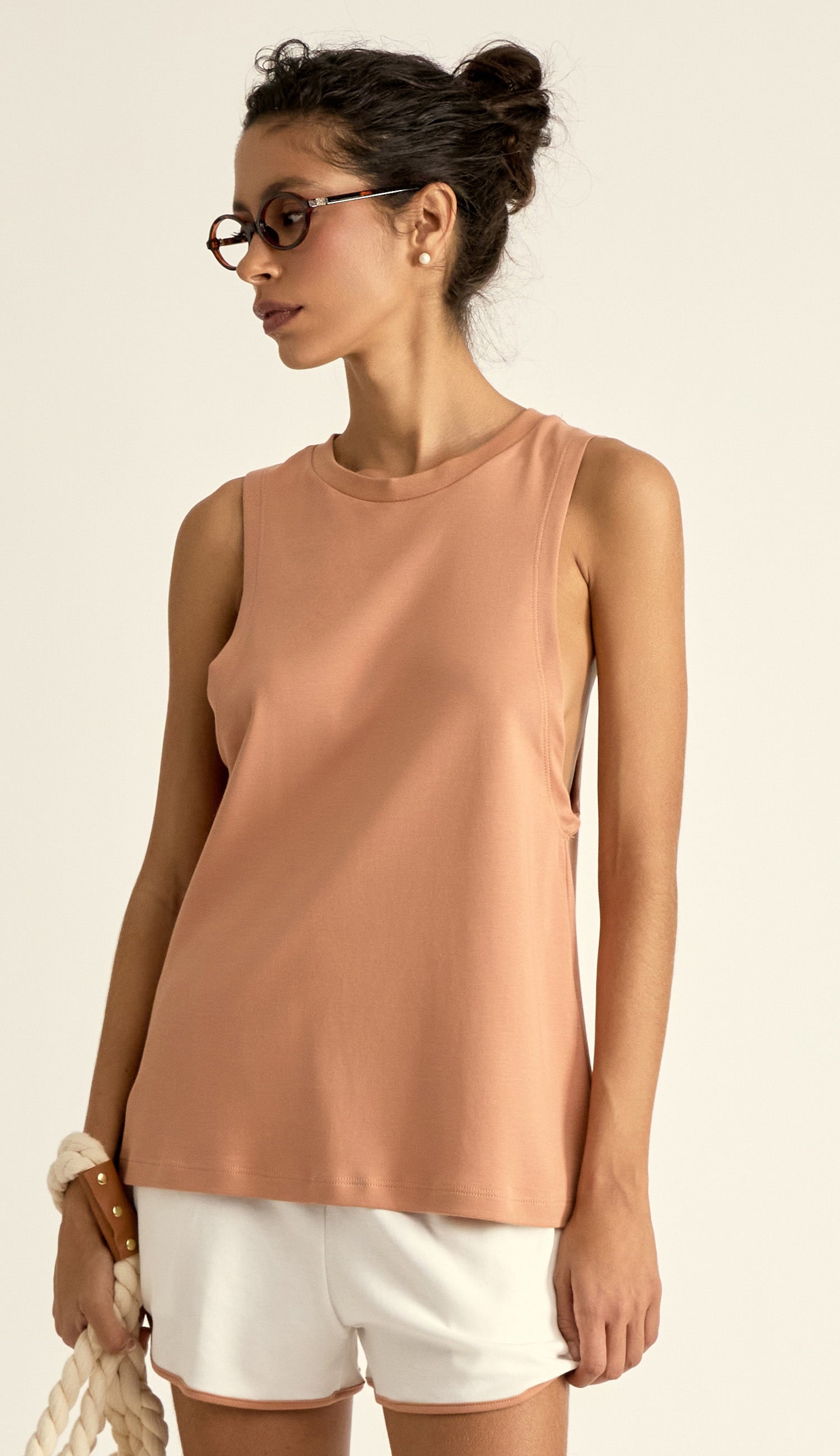 Remera Ilonka Color Mocha