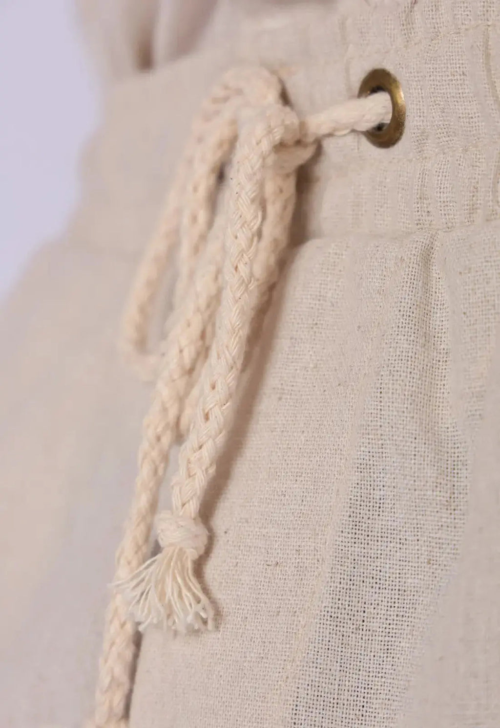 Bermudas de Lino Beige para Hombre