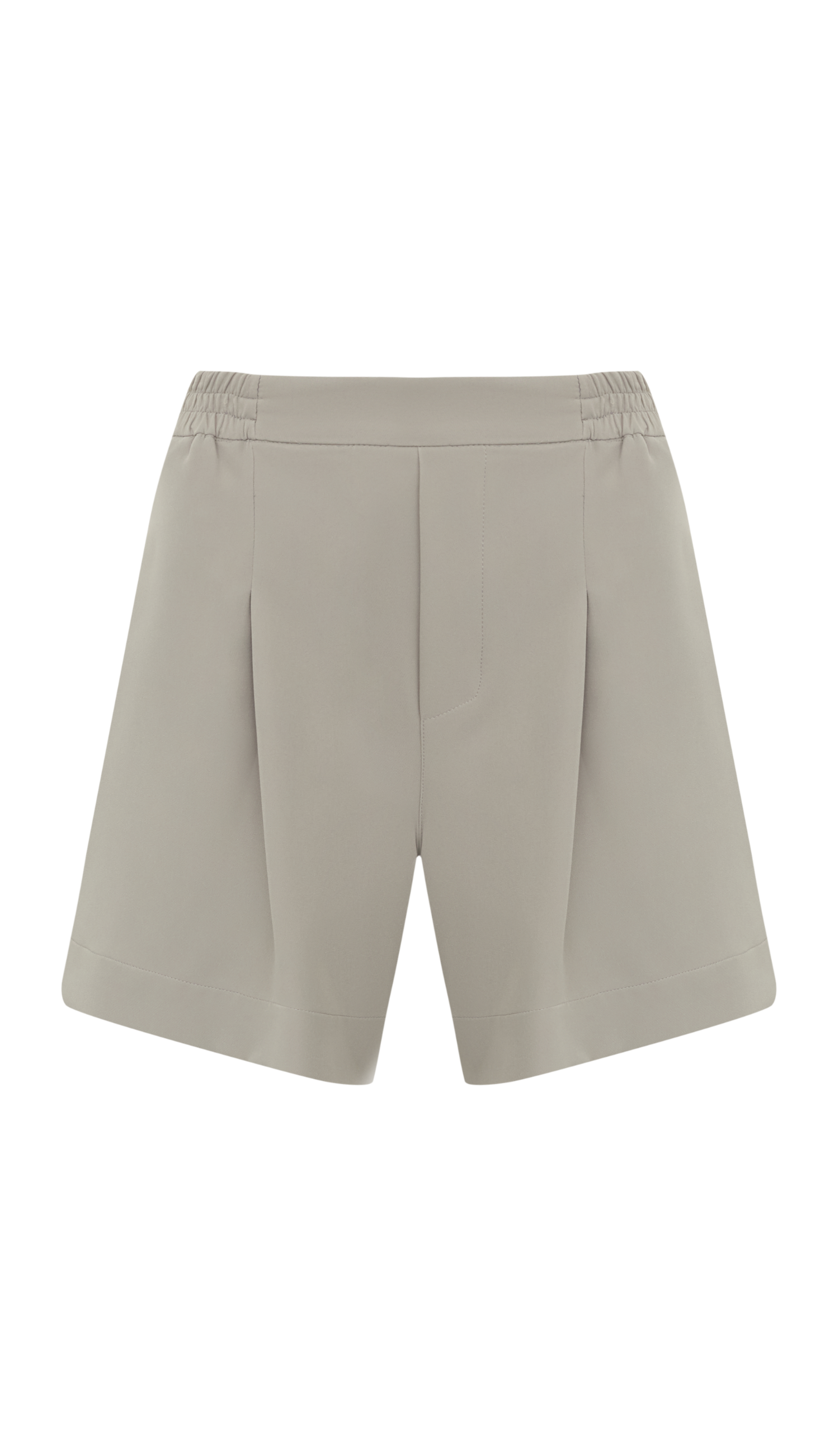 Shorts color blanco marfil