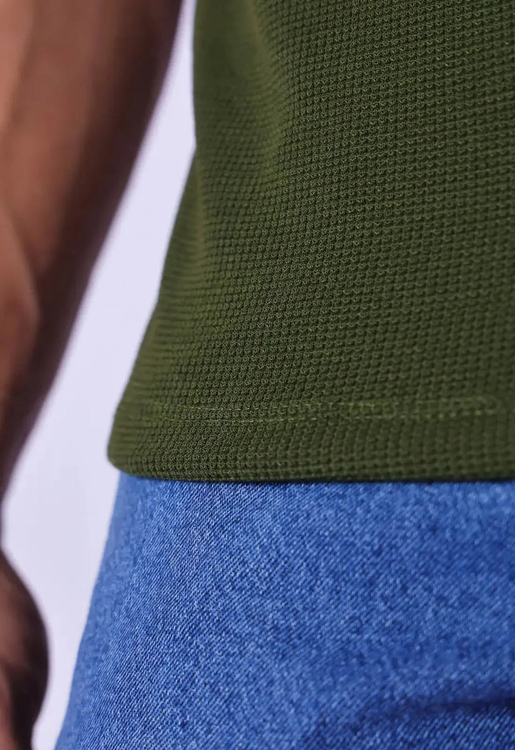 Remera de Hombre de Tricot Verde