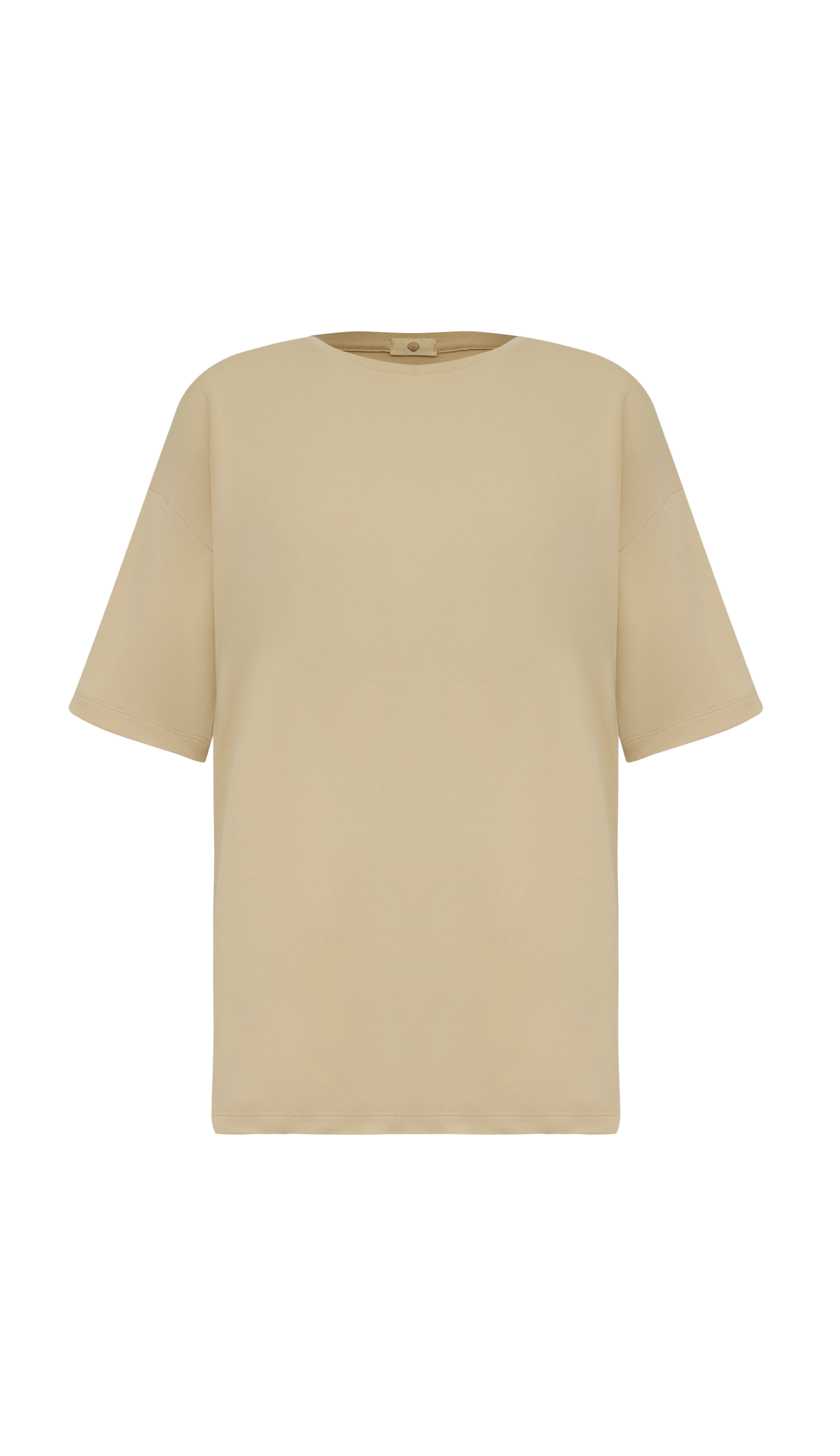 Camiseta de Algodón Egipcio Off White