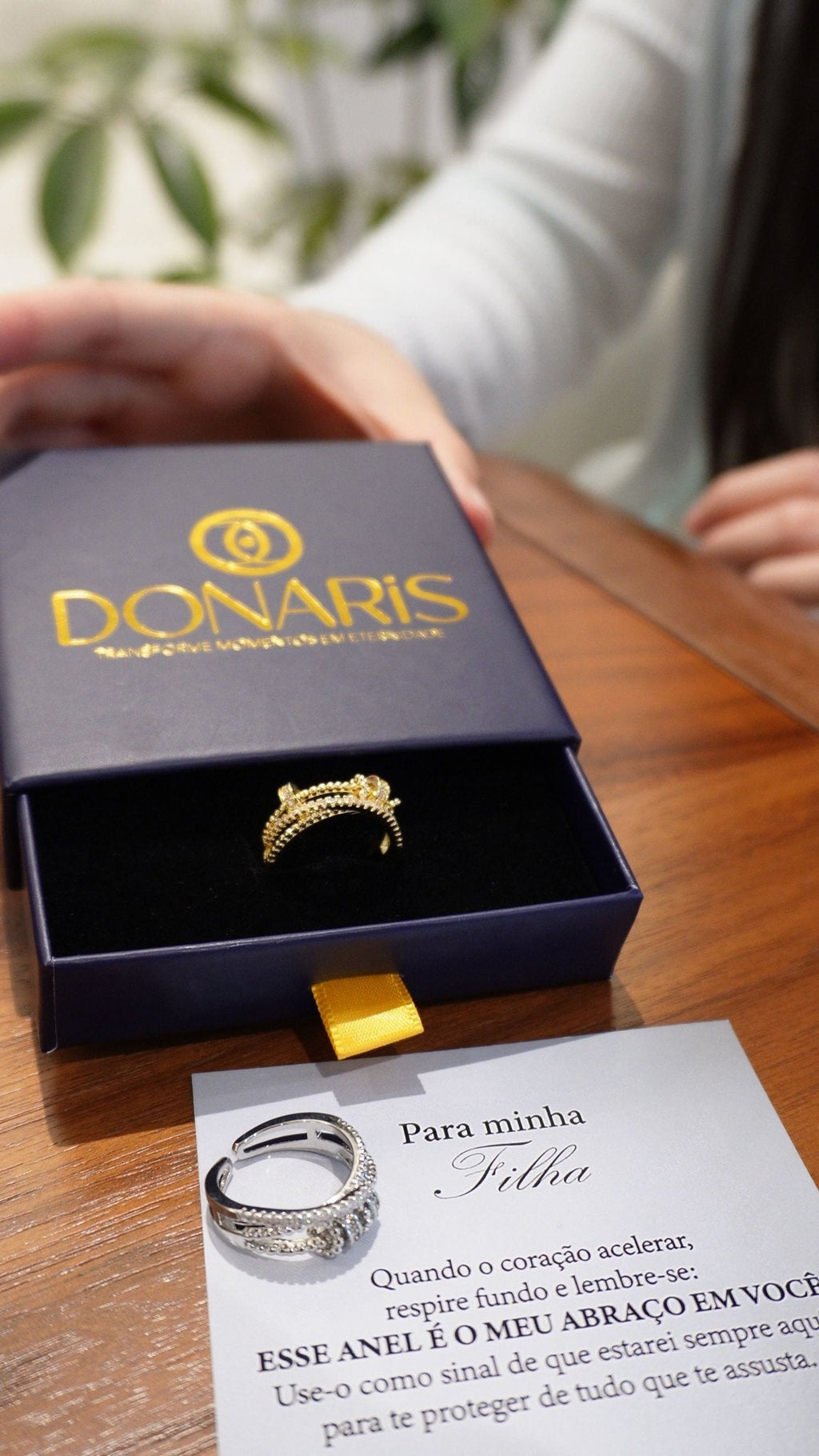 Anti-Angst-Ring 18k Vergoldet MännerRaum