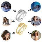 Anti-Angst-Ring 18k Vergoldet MännerRaum