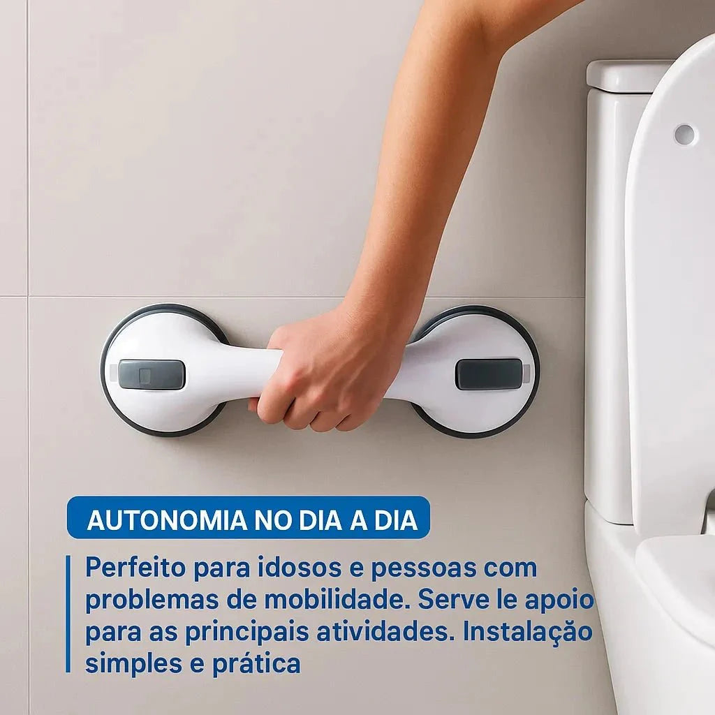 Barra de Apoyo Portátil para Baño - SafeGrip