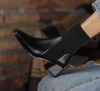 Bota Texana Femenina de Caño Corto con Malla Dallas Western