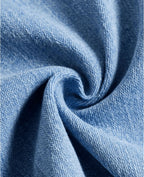 Herren Hose Jeans mit Gekreuztem Hohem Bund MännerRaum