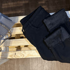 Pantalón Jeans Femenino con Elastano Forrado Forglows + Medias Térmicas