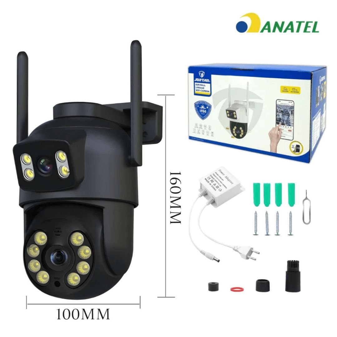 Cámara de Seguridad Doble IP66