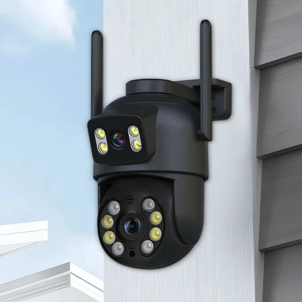 Cámara de Seguridad Doble IP66