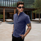 Camisa Social Cuello Padre