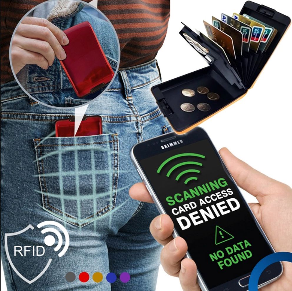 Billetera Antirrobo RFID - Slim Protect