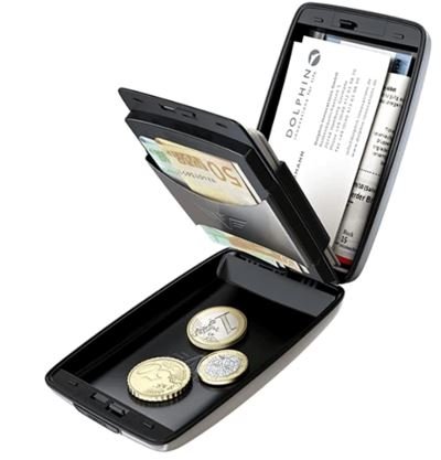 Aluminium Geldbörse mit Schutz MännerRaum