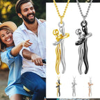 Collar Abrazo - Plata y Oro