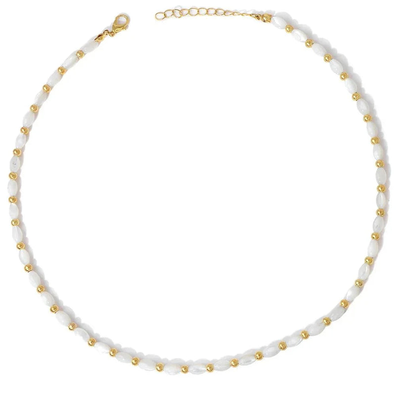 Collar de Perlas de Agua Dulce