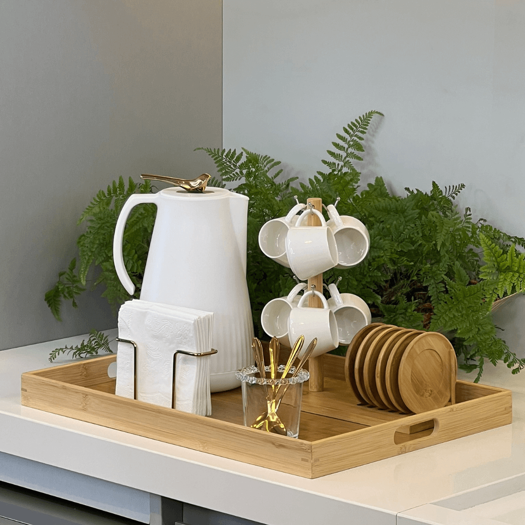 Servilletero Dorado 13,5 cm