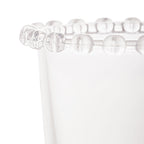 Vaso de Cristal de Plomo para Cubiertos con Detalles en Forma de Corazón