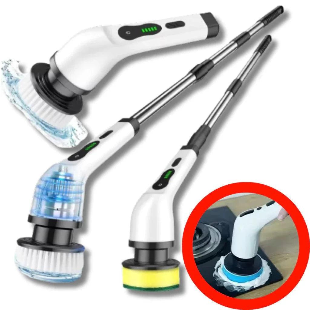 Cepillo de Limpieza Ajustable Recargable 9 en 1 / 7 en 1