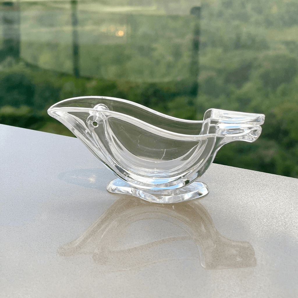 Exprimidor de limón de acrílico 12 cm