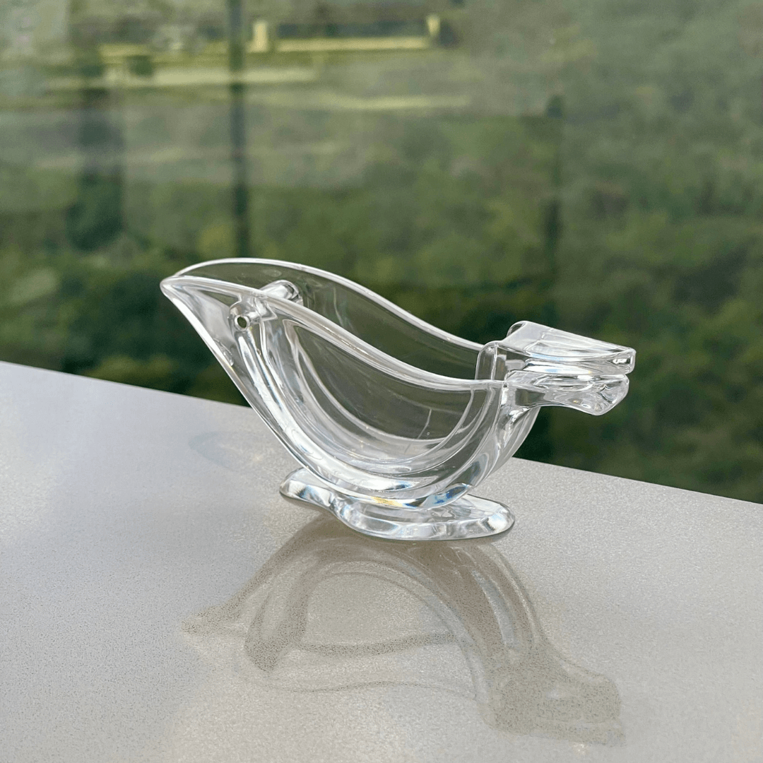 Exprimidor de limón de acrílico 12 cm