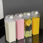 Botella Decorativa 1L Transparente para Organización de Bebidas