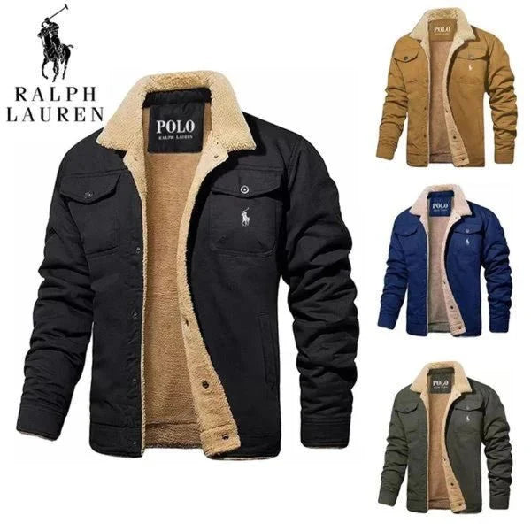 Herren Jacke Gefüttert Sherpa Premium MännerRaum