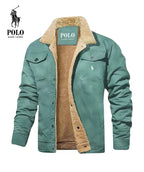 Herren Jacke Gefüttert Sherpa Premium MännerRaum