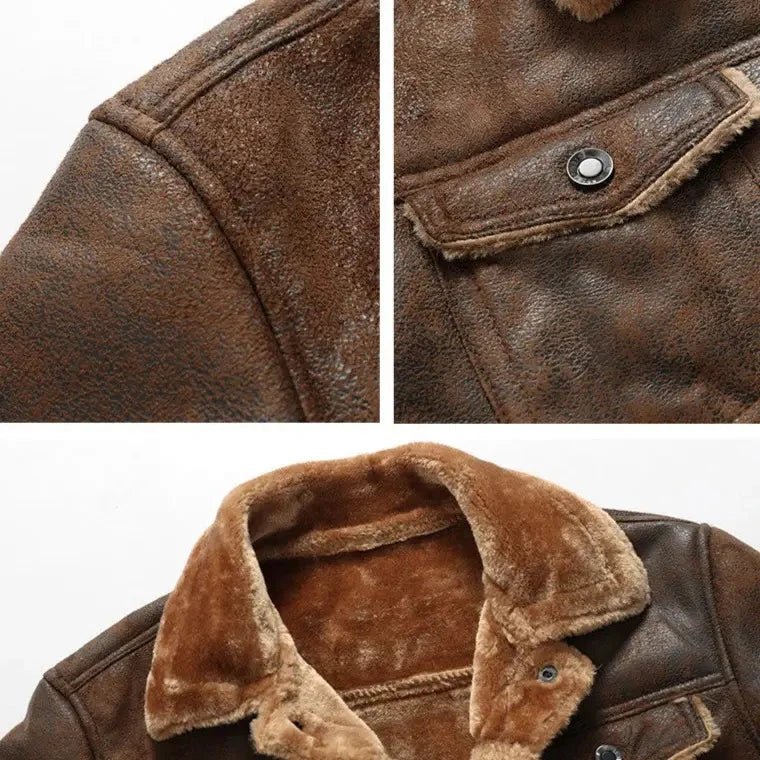 Herren Lederjacke MännerRaum