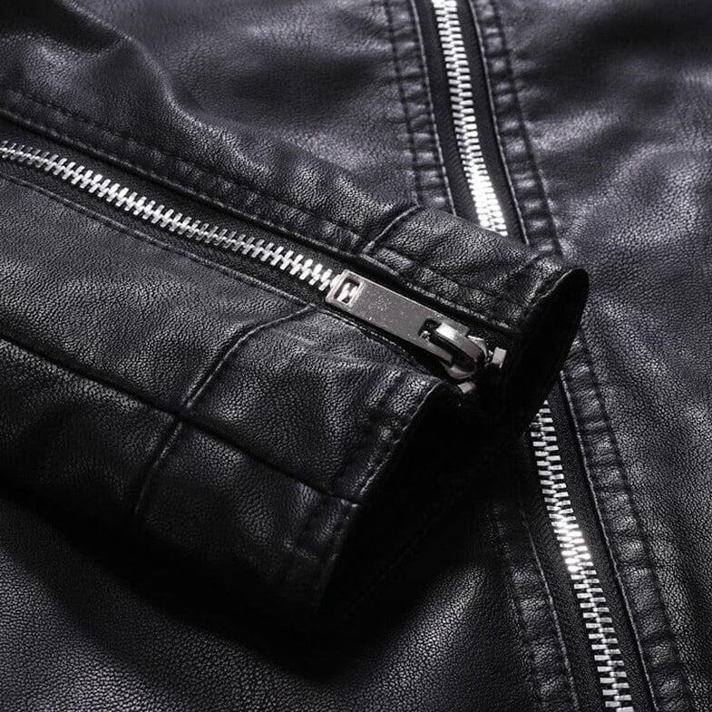 Chaqueta Masculina de Cuero Classic Sampaio®