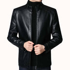 Chaqueta Masculina de Cuero Michigan Elegante