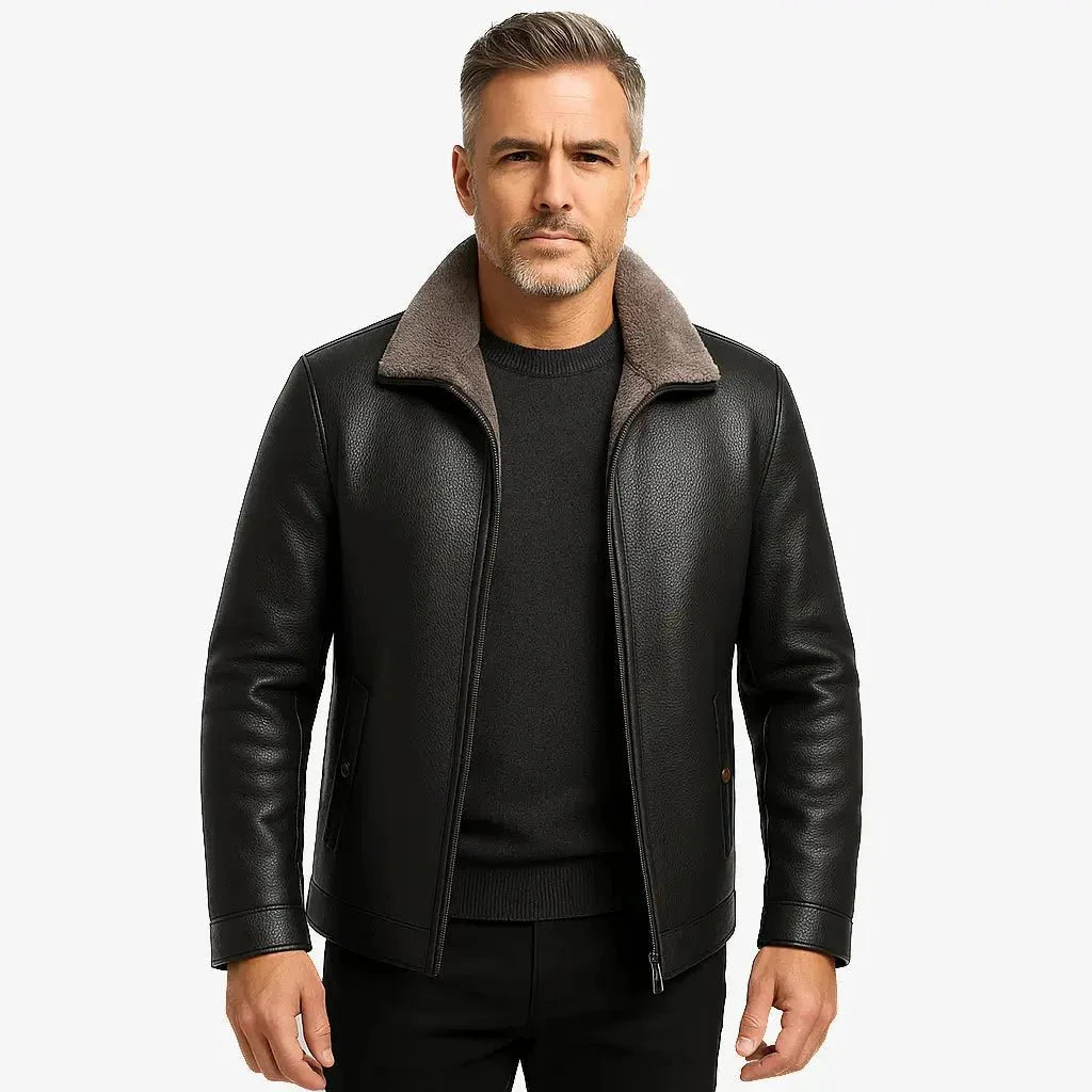 Herren Lederjacke mit Kaschmirfutter MännerRaum