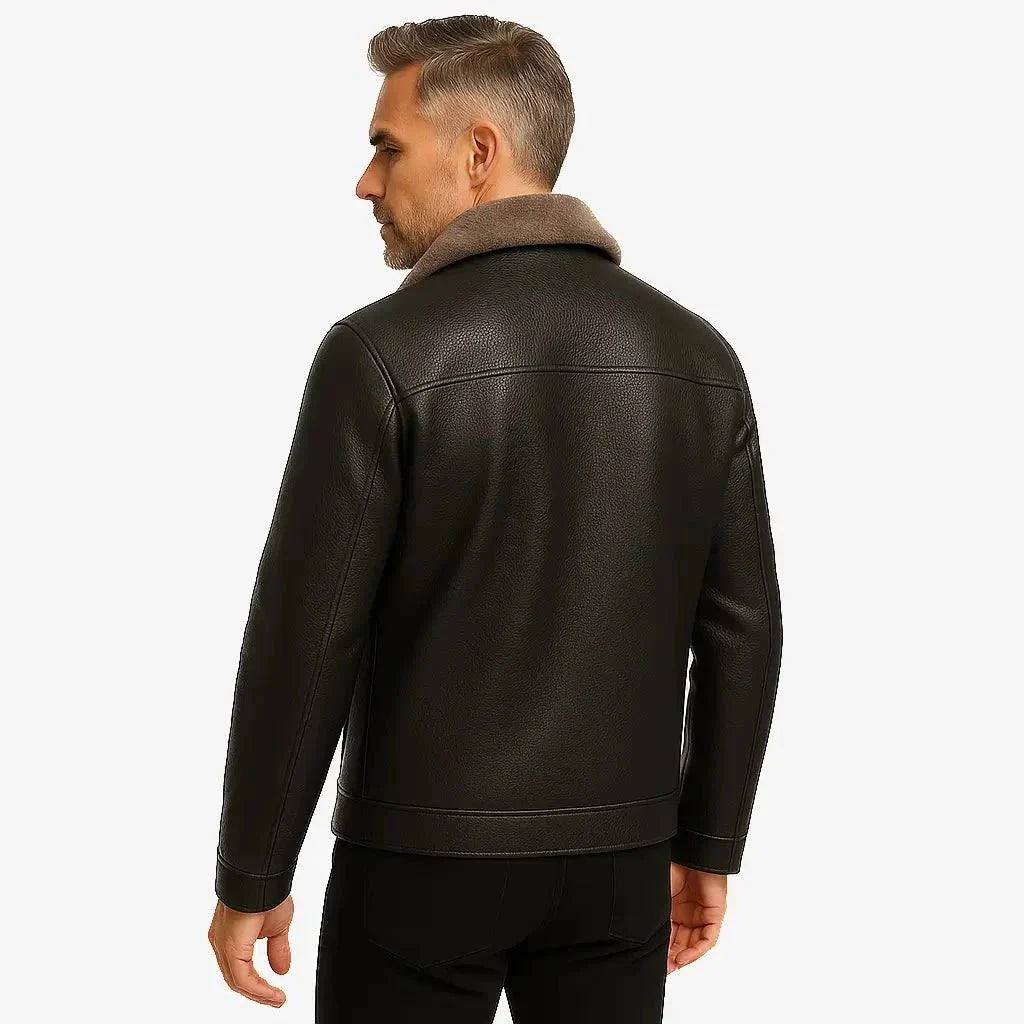 Herren Lederjacke mit Kaschmirfutter MännerRaum