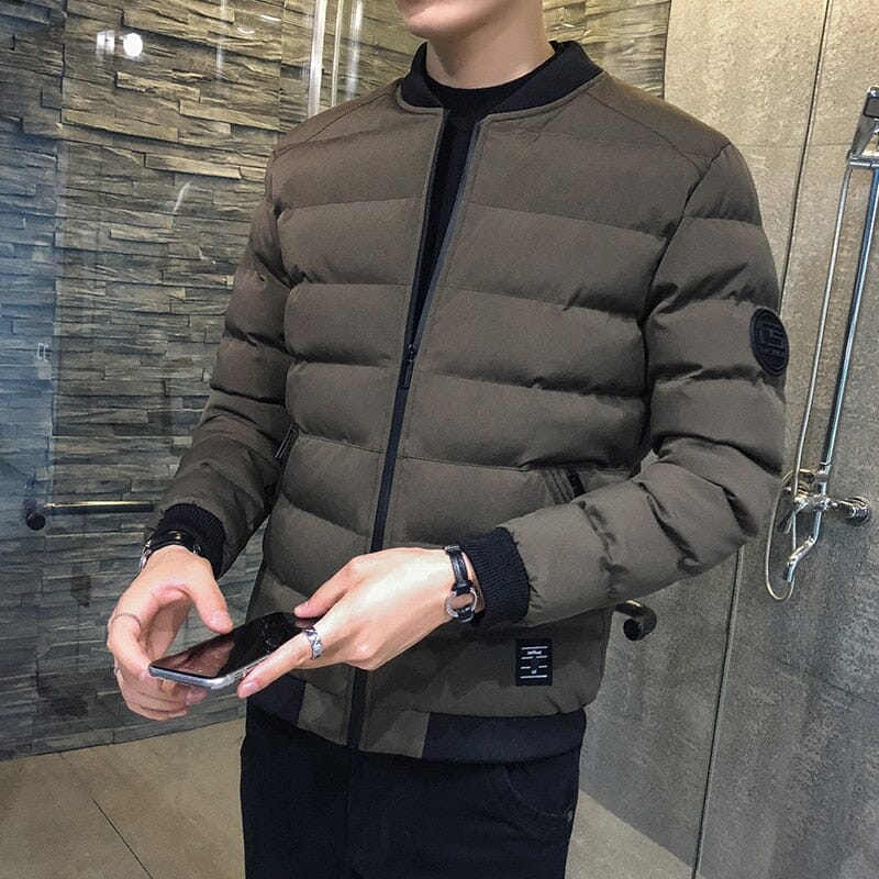 Chaqueta Masculina Estilo Urbano