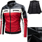 Herren Leder Motorradjacke MännerRaum