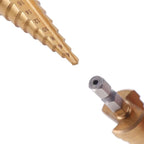 Kit 3 Brocas de Titanio Escalonadas + Estuche de Regalo