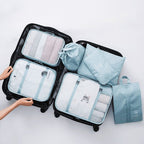 Kit de 7 Bolsas Organizadoras Para Maleta de Viaje STORAGE BAG - PAGA 4 LLEVA 7