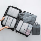 Kit de 7 Bolsas Organizadoras Para Maleta de Viaje STORAGE BAG - PAGA 4 LLEVA 7