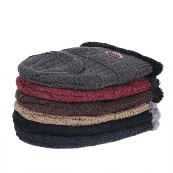 Winterset 3 in 1 – Wasserdichter Hut, Schal und Handschuh MännerRaum