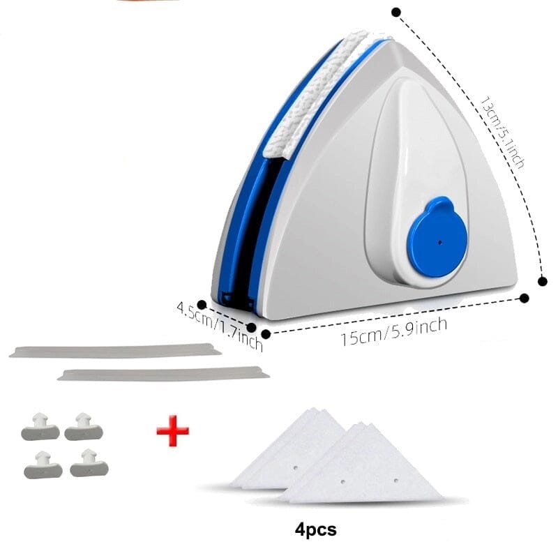 Limpiador de Vidrios Magnético Doble Cara - Glass Master