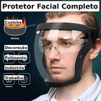 Máscara Protectora de Serrín, Polvo y Chispas FaceShield