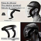 Máscara Protectora de Aserrín, Polvo y Chispas FaceShield