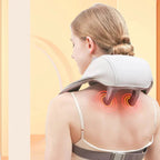 Masajeador Inteligente con Calefacción – Cuello y Hombros Sin Dolor