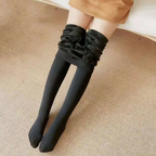 Medias Térmicas Forradas con Lana Efecto Translúcido