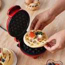 Mini Máquina de Waffles Eléctrica Portátil