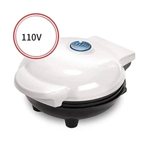 Mini Máquina de Waffles Eléctrica Portátil