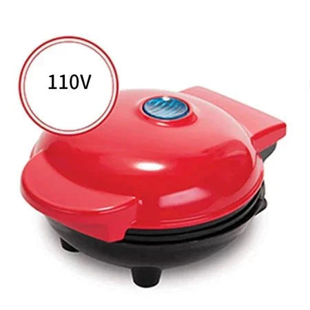 Mini Máquina de Waffles Eléctrica Portátil